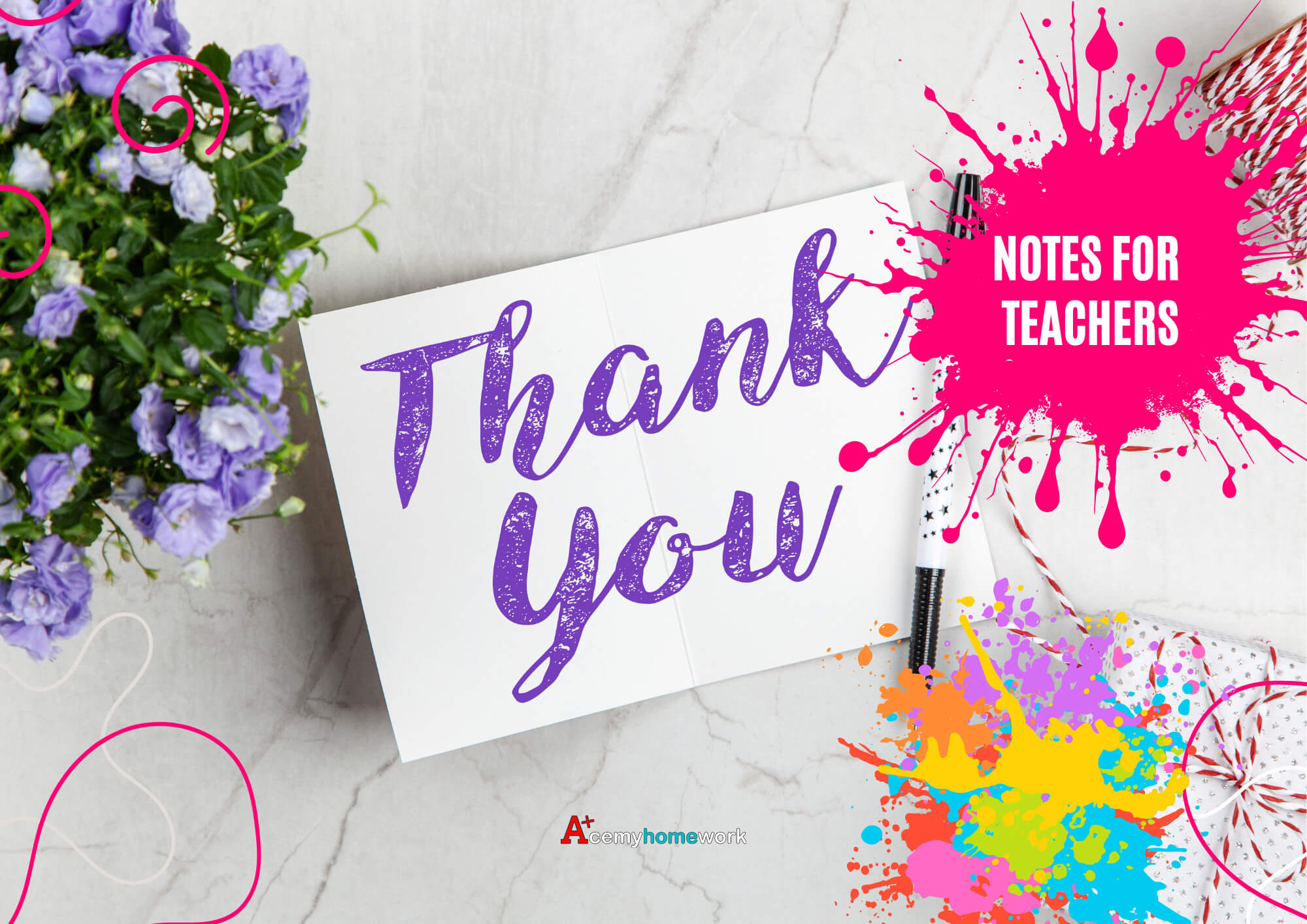 Thank You Notes for Teachers - A Comprehensive Guide With Examples