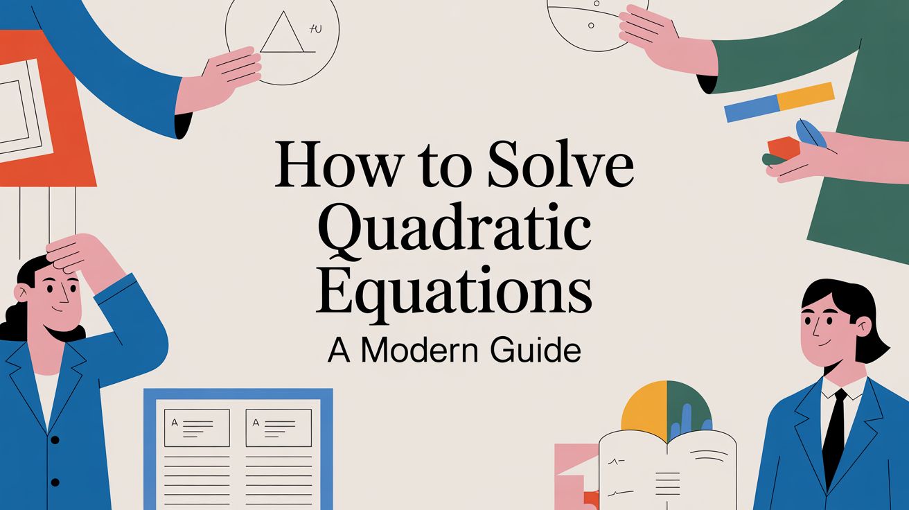 How to Solve Quadratic Equations A Modern Guide