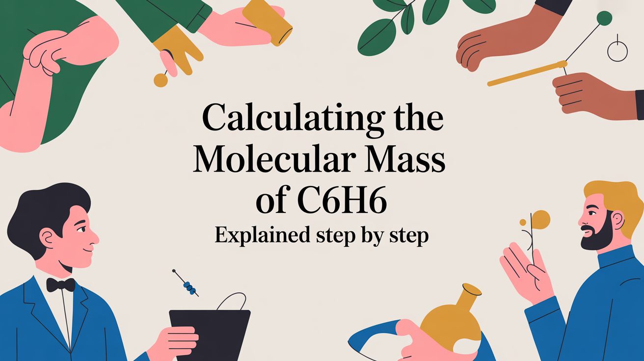 Calculating the Molecular Mass of C6H6 Explained Step by Step