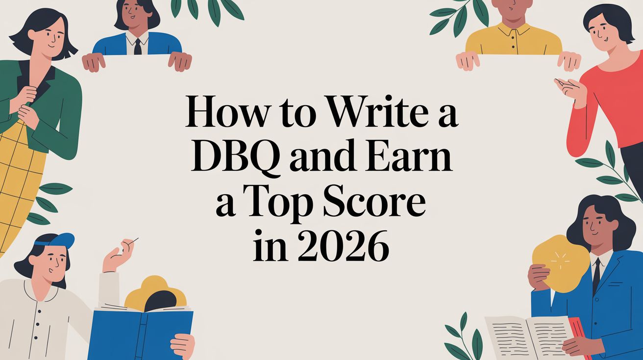 How to Write a DBQ and Earn a Top Score in 2026