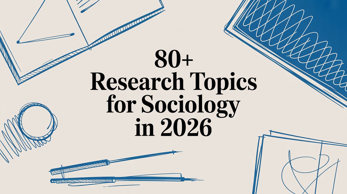 80+ Research Topics for Sociology