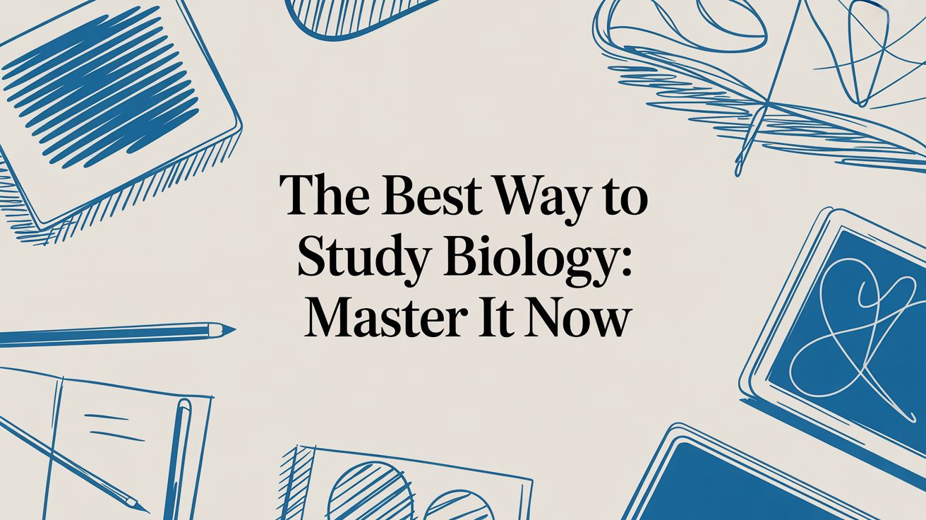 The Best Way to Study Biology: Master It Now