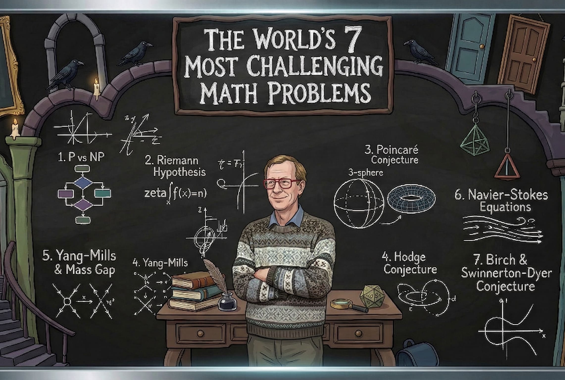 The World's 7 Most Challenging Math Problems