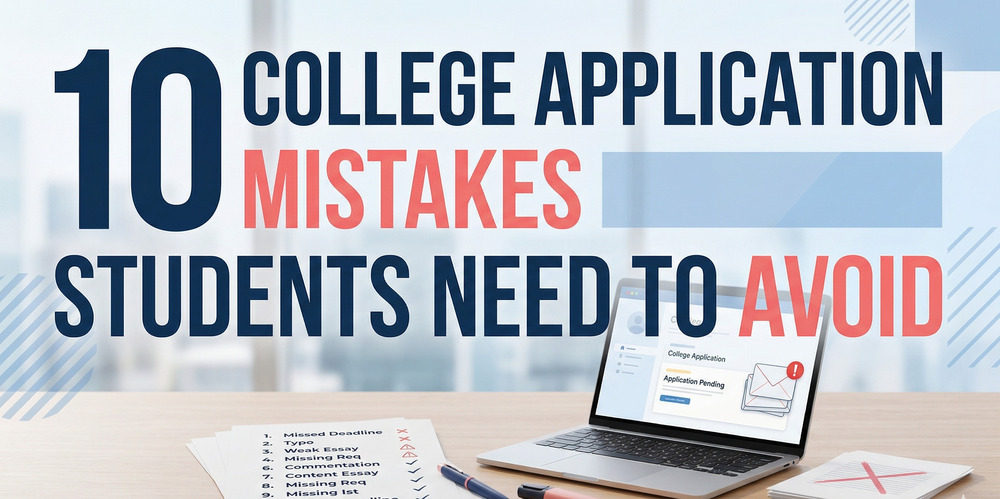 10 College Application Mistakes to Avoid Before You Hit Submit