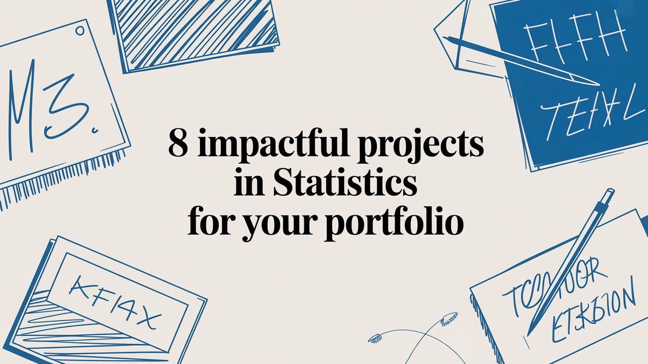 8 Impactful Projects in Statistics for Your Portfolio