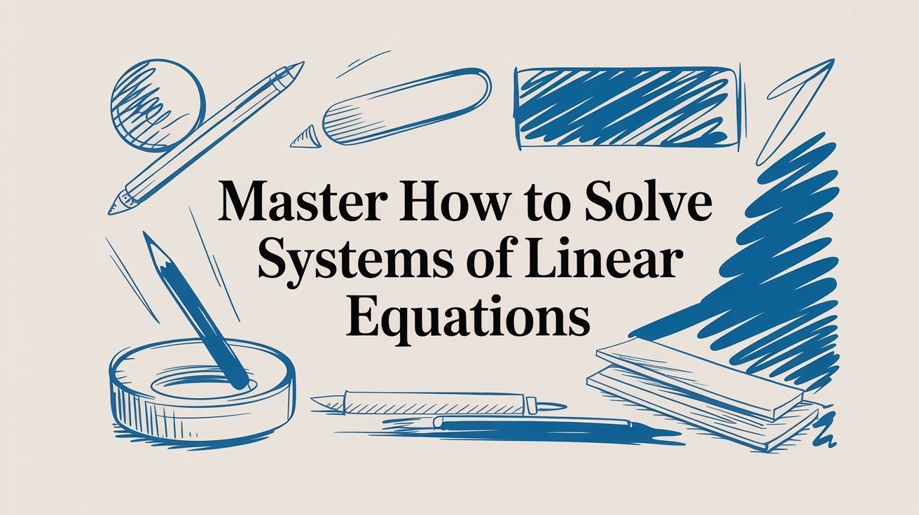 Master How To Solve Systems of Linear Equations