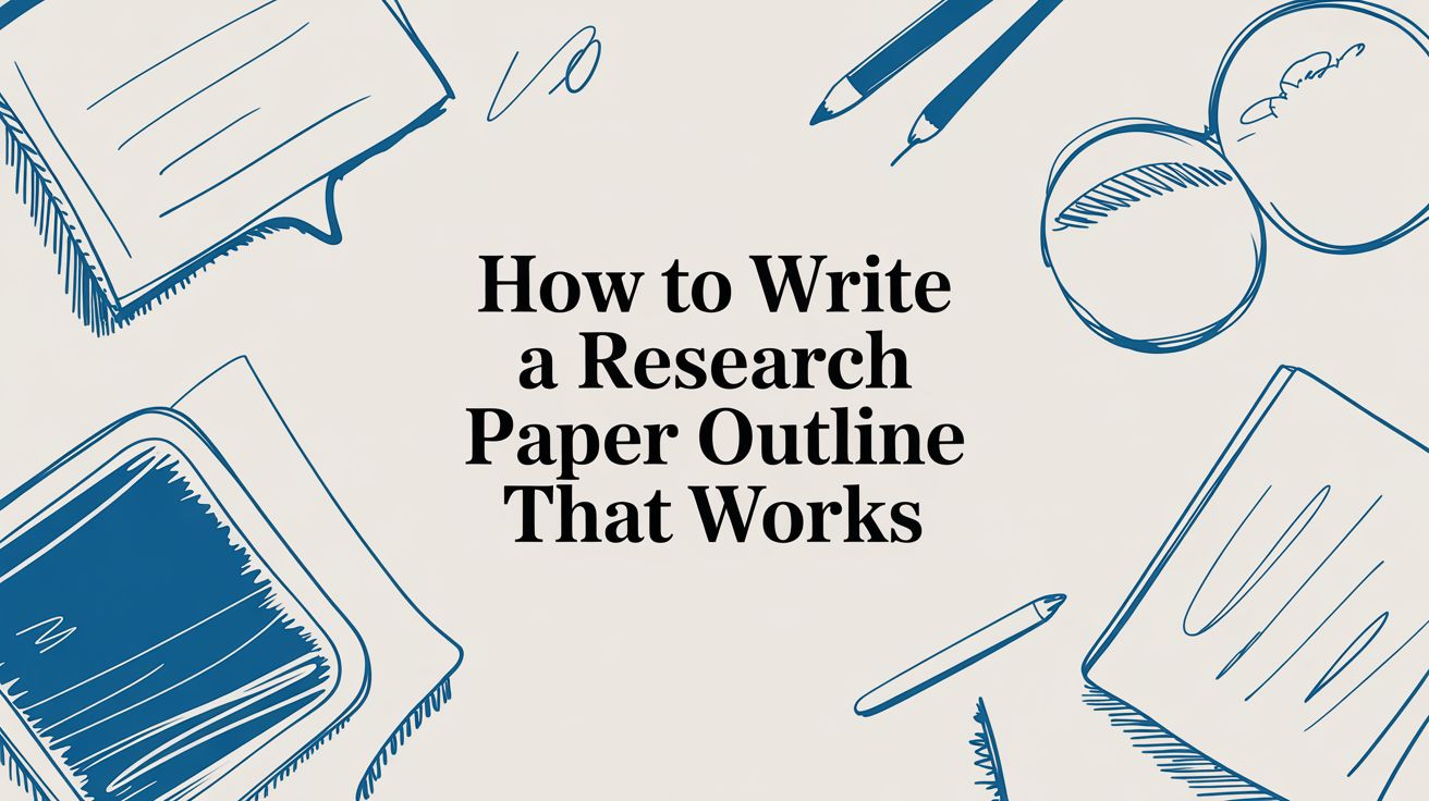How to Write a Research Paper Outline That Works
