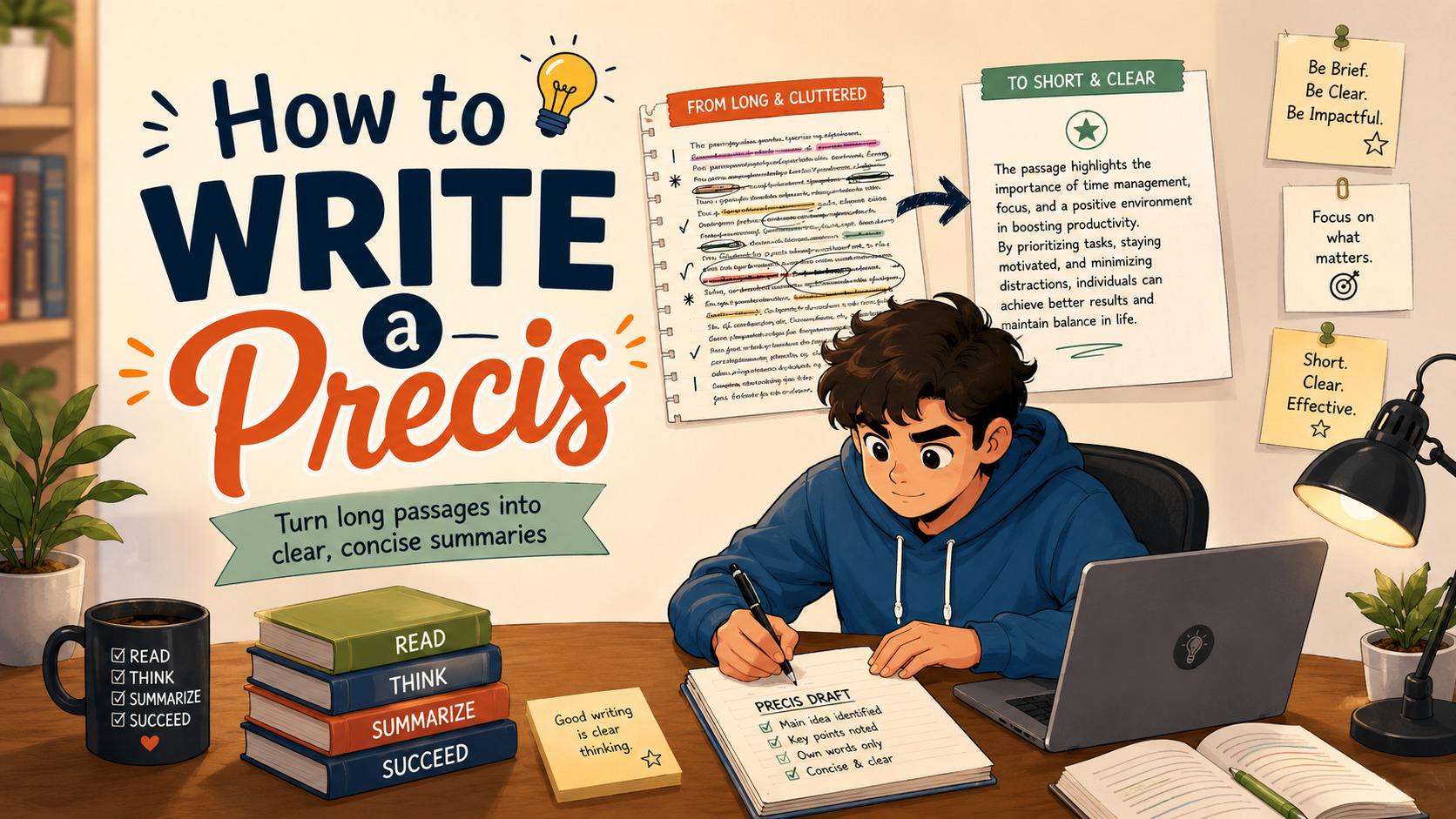 How to Write a Precis a Simple Step-by-Step Guide