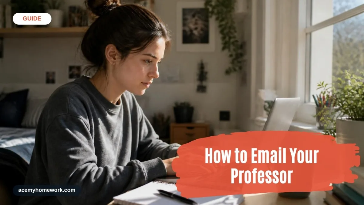 How to Email Your Professor (With Templates)