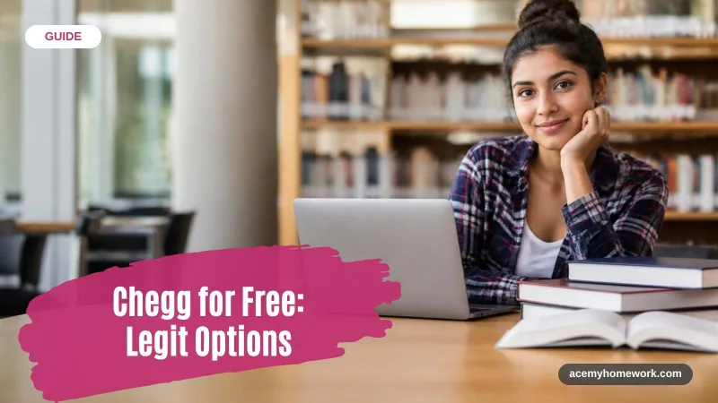How to Get Chegg for Free: Legitimate Options and Free Alternatives
