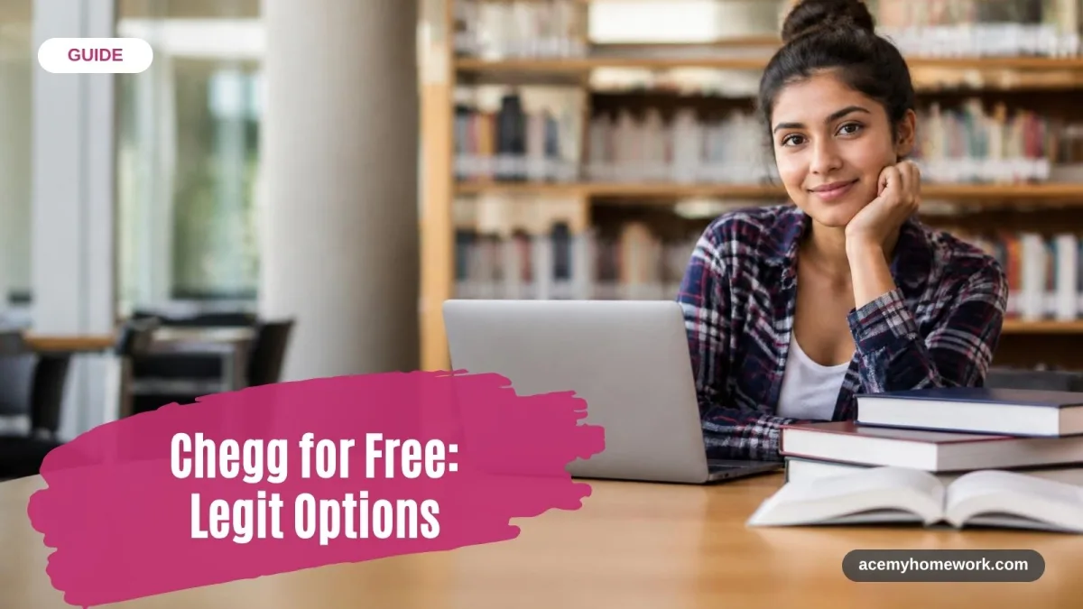 How to Get Chegg for Free: Legitimate Options and Free Alternatives