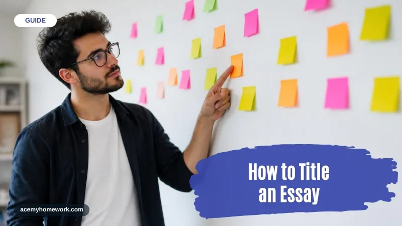 How to Title an Essay: Tips and Examples