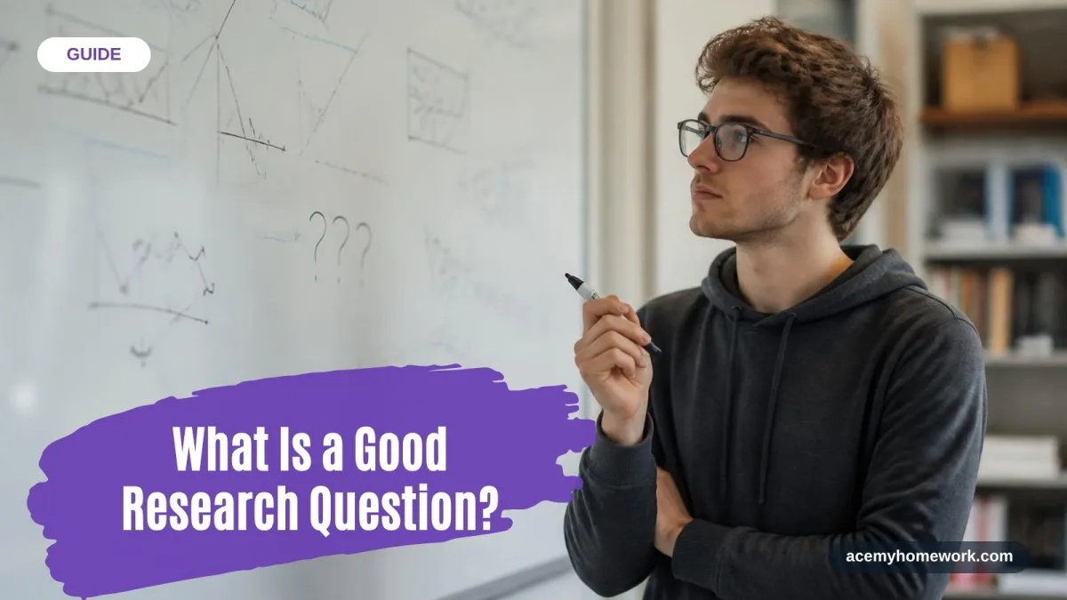 What Is a Good Research Question? Criteria and Examples