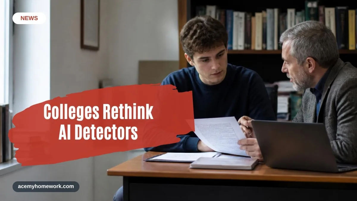 Colleges Rethink AI Detectors: What Students Should Know