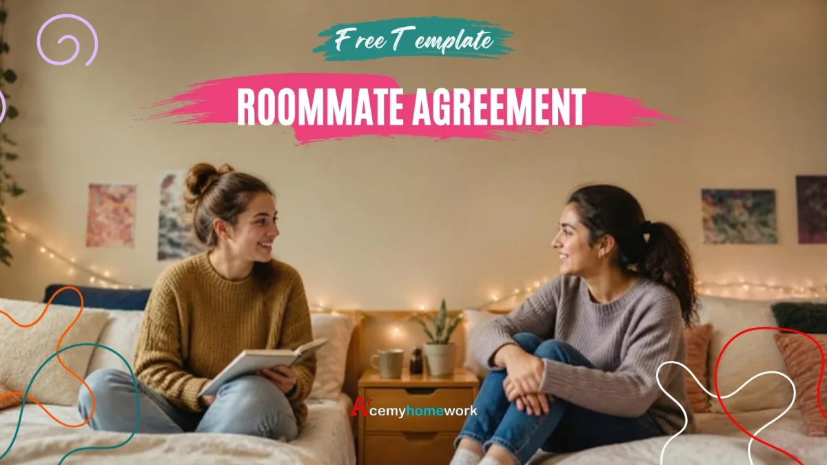 College Roommate Agreement: Free Template and 40 Questions to Ask