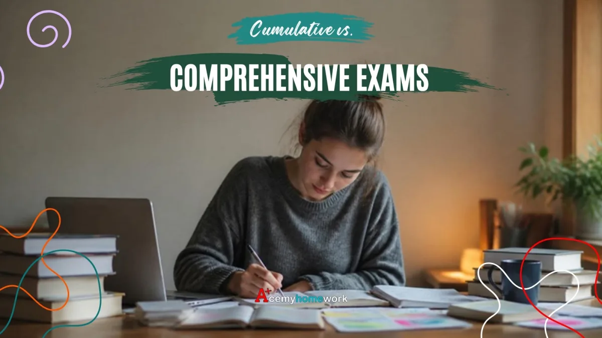 Cumulative Exam vs. Comprehensive Exam: Meaning, Differences and How to Study