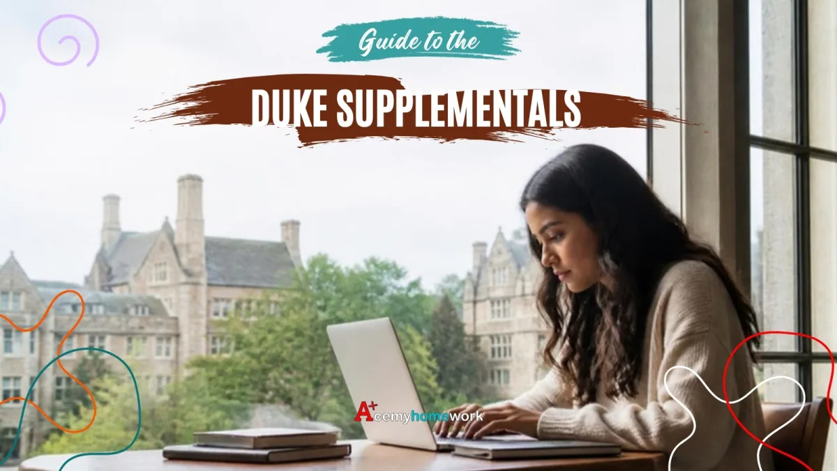 How to Write the Duke Supplemental Essays