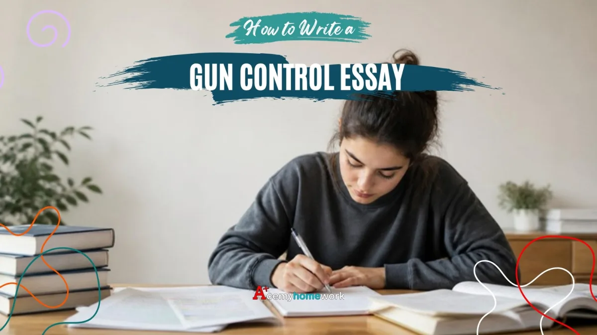 How to Write a Gun Control Essay