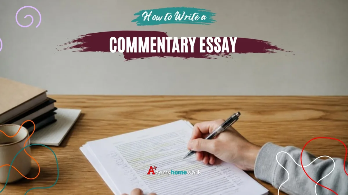 How to Write a Commentary Essay