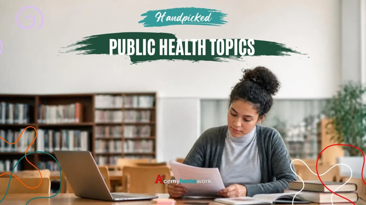 Public Health Research Questions and Topic Ideas