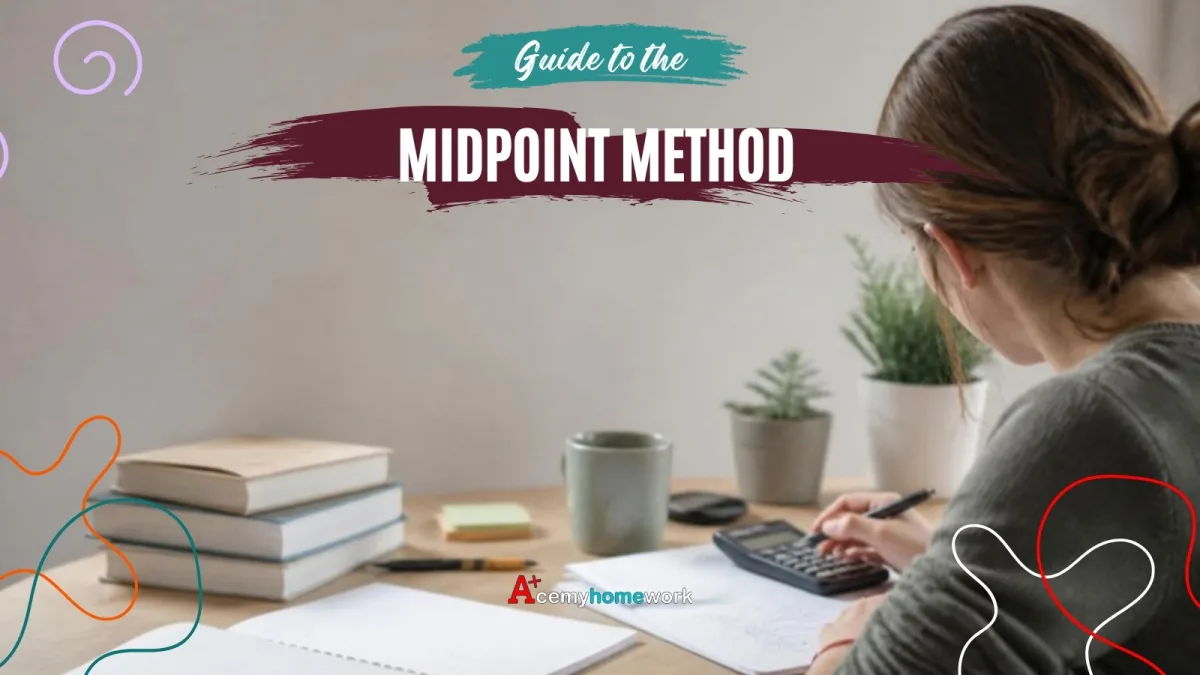 The Midpoint Method in Economics: Formulas and Worked Examples