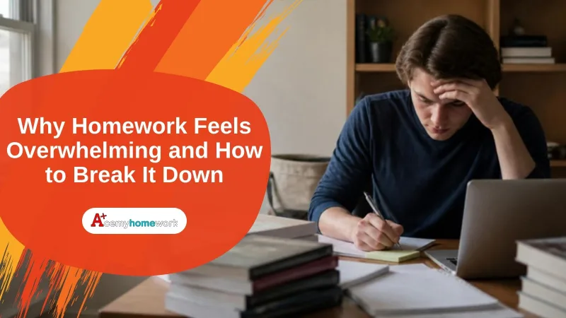 Overwhelmed with Homework? Why It Feels Overwhelming and How to Break It Down