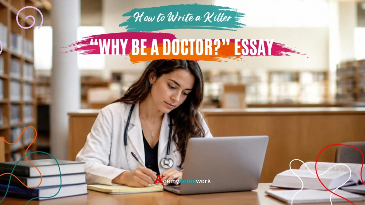 How to Write a Killer “Why Do You Want To Be A Doctor” Essay