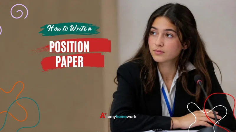 How to Write a Position Paper: Format and Example