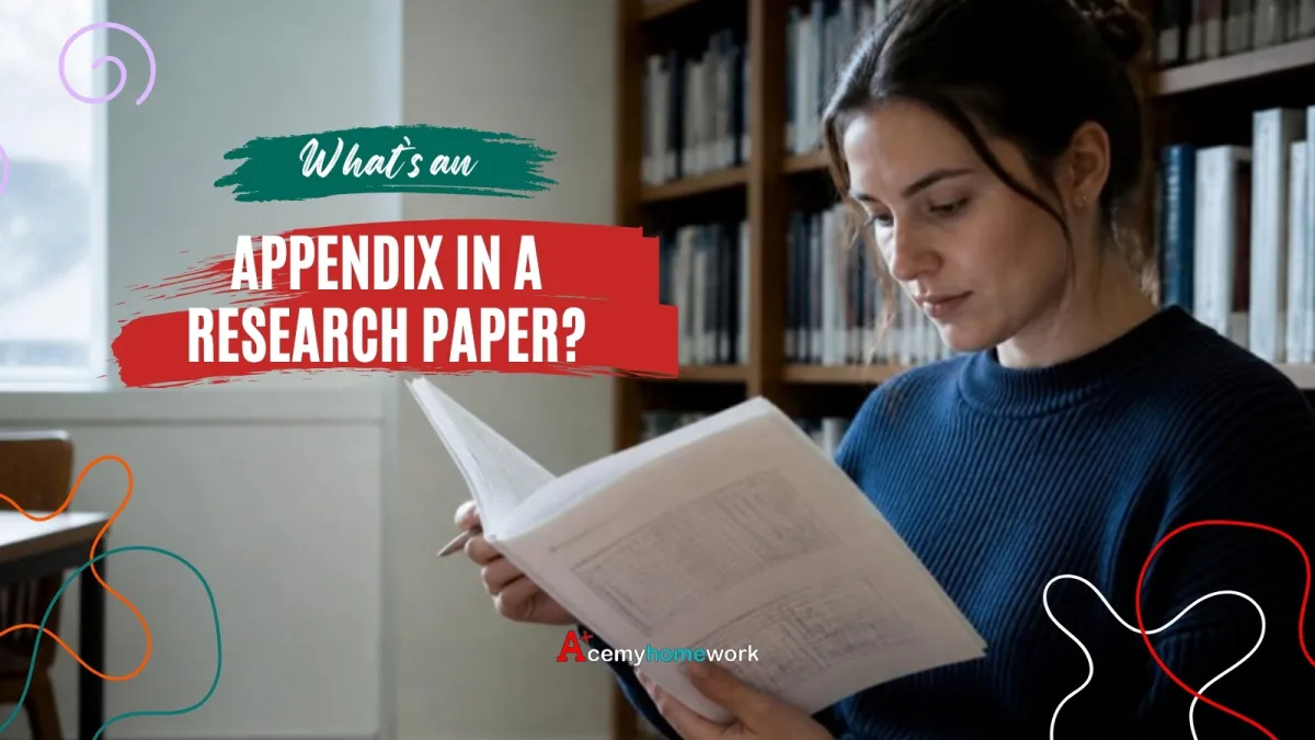 What Is an Appendix in a Research Paper? Format and Examples