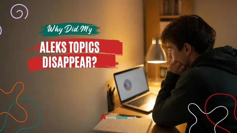 Why Did My ALEKS Topics Disappear After a Knowledge Check?