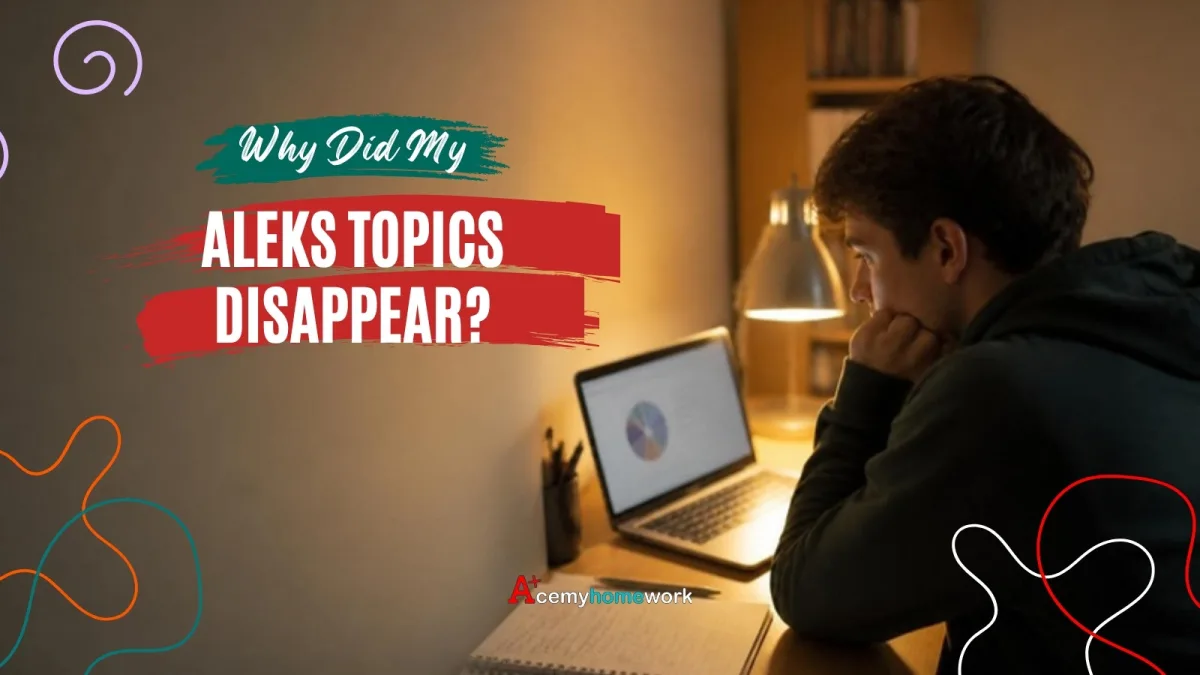Why Did My ALEKS Topics Disappear After a Knowledge Check?