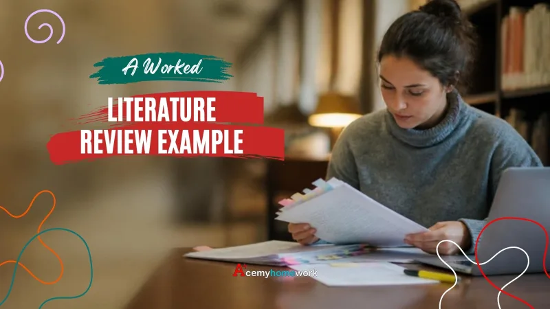 From Research Question to Literature Review: A Complete Worked Example