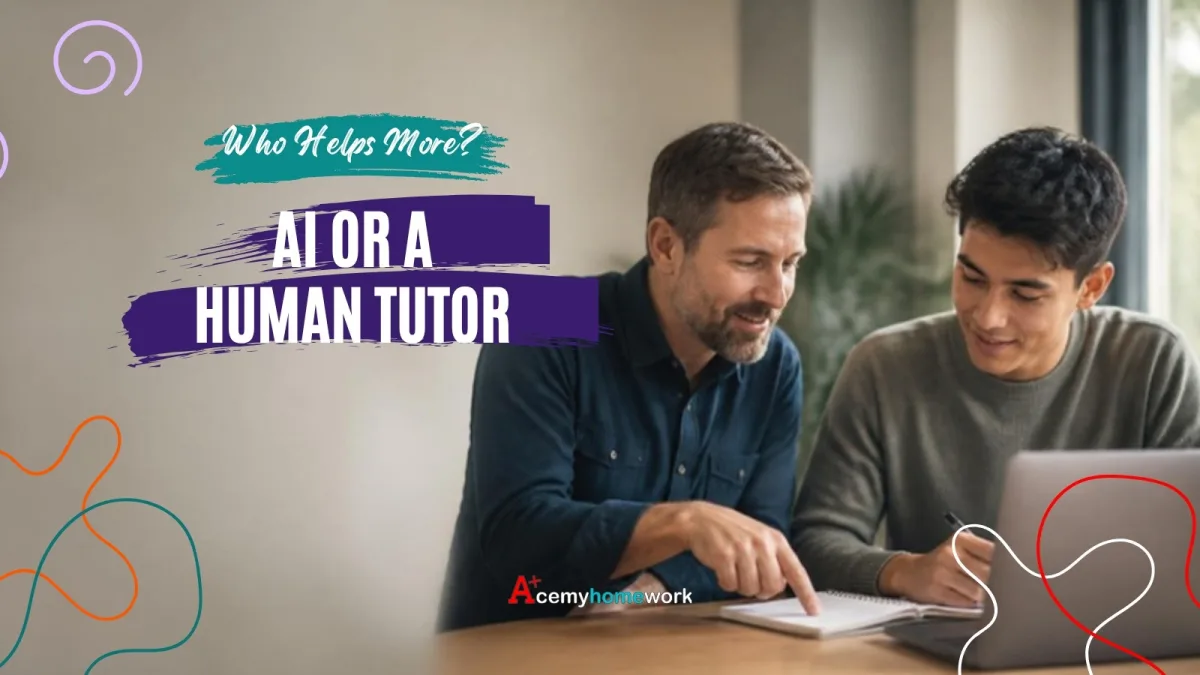 AI Homework Help vs a Human Tutor: Which Works Better for 10 Learning Tasks