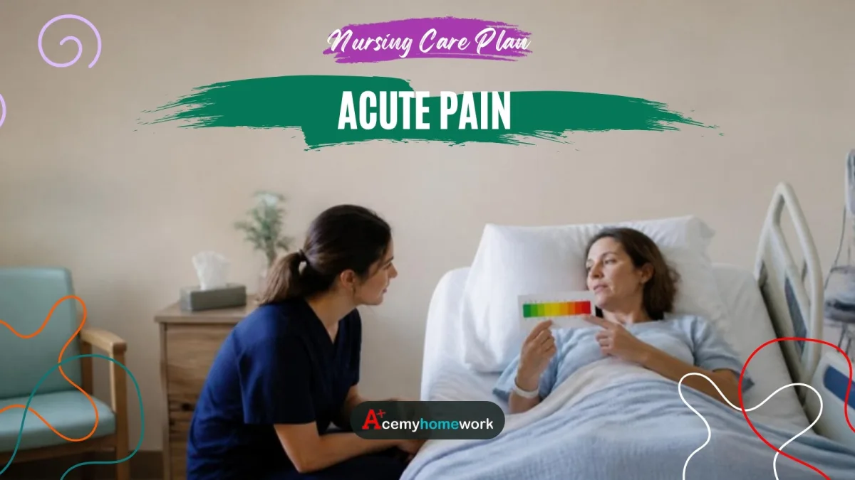 Acute Pain Nursing Care Plan and Diagnosis