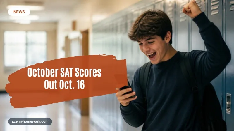 October SAT Scores Release Oct. 16: What to Do Next