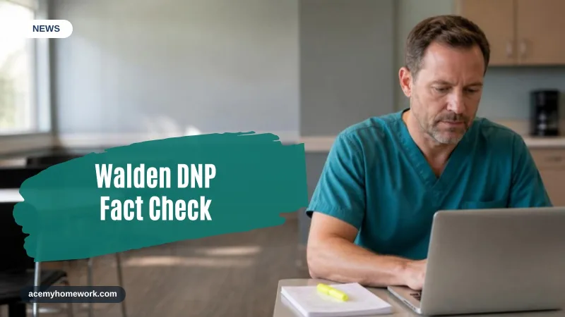 No, the Walden Settlement Wasn't About the DNP: What Walden Nursing Students Should Know