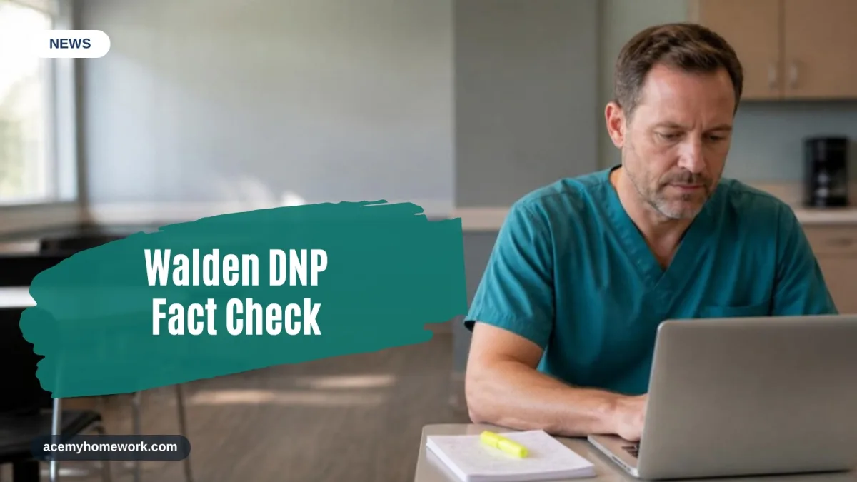 No, the Walden Settlement Wasn't About the DNP: What Walden Nursing Students Should Know