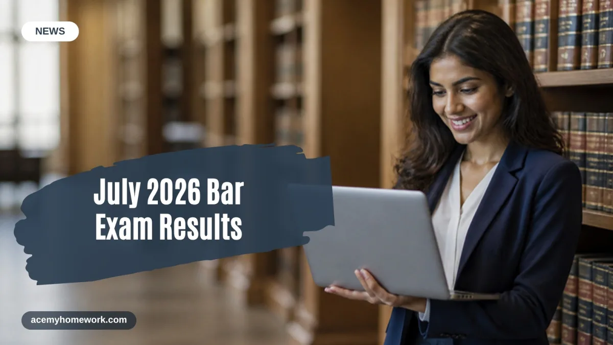 July 2026 Bar Exam Results by State: Release Dates Tracker